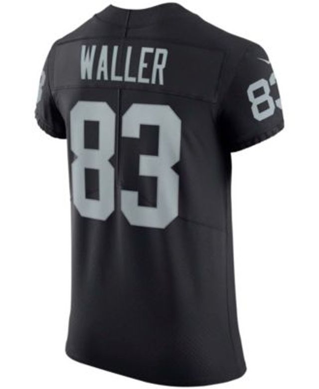 Men's Nike Darren Waller Black Las Vegas Raiders Rflctv Limited Jersey Size: Medium