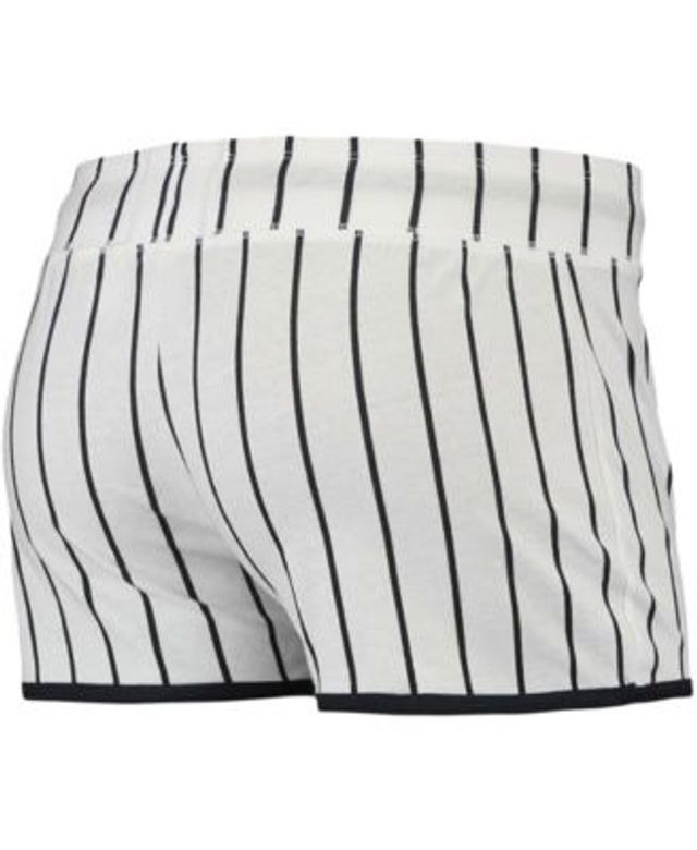 Women's Concepts Sport White St. Louis Cardinals Vigor Pinstripe Sleep Shorts Size: Small