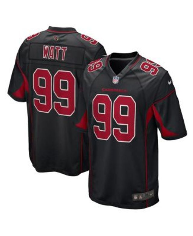 J.J. Watt Men's Arizona Cardinals Baseball Button-Up Jersey - Red