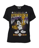 Men's Los Angeles Lakers Junk Food Black 2020 NBA Finals Champions Mickey  Trophy T-Shirt