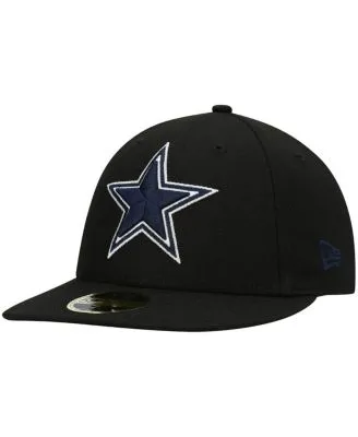 Men's HOOey Navy/Black Dallas Cowboys Pattern Snapback Hat