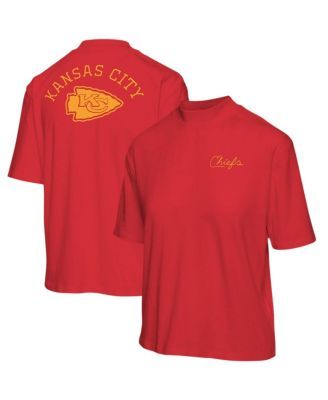 New Era Women's Red Kansas City Chiefs Athletic Slub Front Knot T