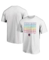 Chicago Cubs Pride Graphic T-Shirt - White - Mens