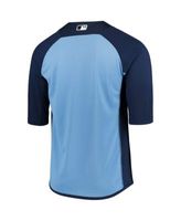 San Diego Padres Majestic Authentic Collection On-Field 3/4-Sleeve Batting  Practice Jersey - Navy/White