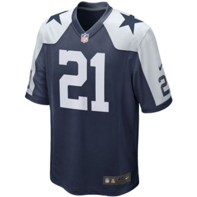 Ezekiel Elliott No. 21 Cowboys 2023 Season Game Shirt V-neck Fan Made Jersey