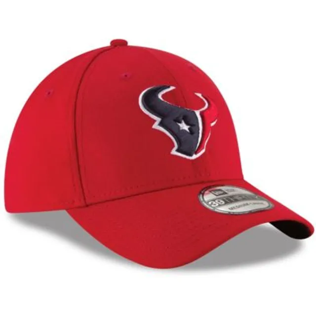 New Era Men's Houston Texans Team Classic 39Thirty Red Stretch Fit Hat