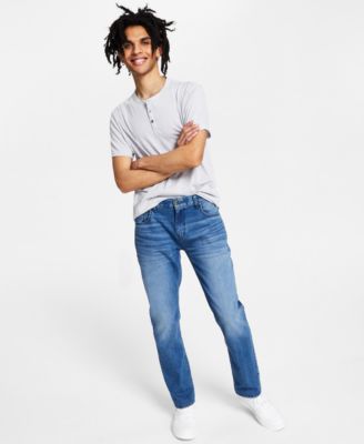 Men's Slim-Fit Medium Wash Jeans