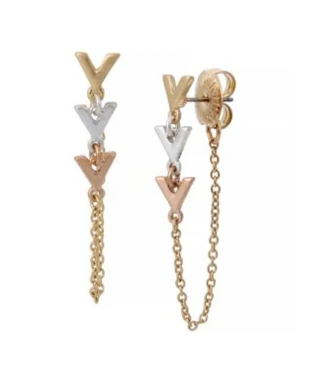 DRS 8-Pc. Set Earring Backs in White Plastic & 14k Gold - Macy's