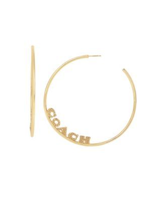 Women's Signature Logo Hoop Earrings