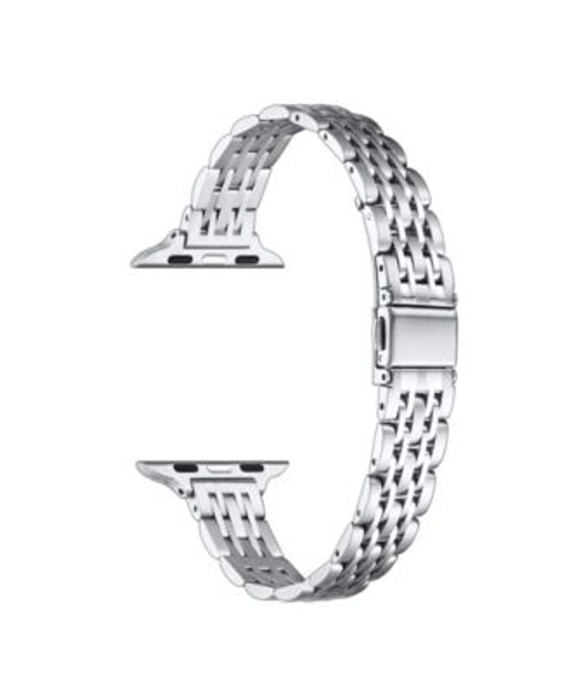 Platinum Link Stainless Steel Band for Apple Watch