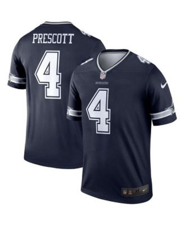 Nike Dak Prescott Dallas Cowboys Men's Elite Navy/White Throwback Jersey