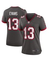 Tom Brady Tampa Bay Buccaneers Nike Women's Alternate Game Jersey - Pewter