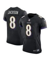 Men's Nike Lamar Jackson White Baltimore Ravens Player Game Jersey