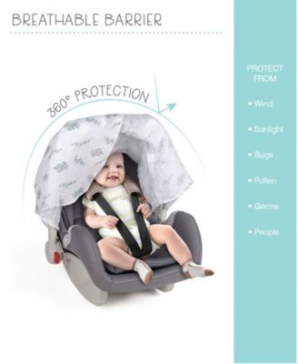 Muslin Canopy Car Seat Cover