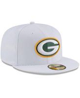 Men's Green Bay Packers New Era Navy Omaha Throwback Low Profile 59FIFTY Fitted Hat