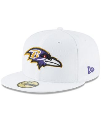 Men's New Era Black Baltimore Ravens Identity 59FIFTY Fitted Hat