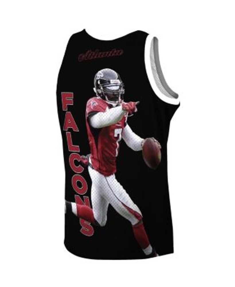 Mitchell & Ness Men's Michael Vick Black Atlanta Falcons Retired Player  Tank Top