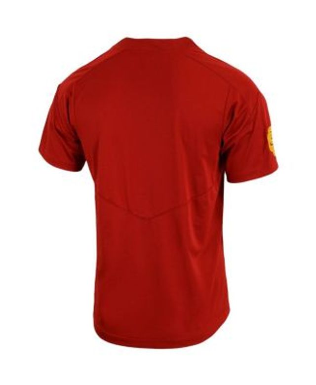 Men's Nike Cardinal USC Trojans Replica Vapor Elite Two-Button Baseball Jersey Size: Small