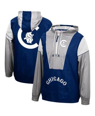 Mitchell & Ness Royal Chicago White Sox Throw It Back Full-Zip Windbreaker Jacket