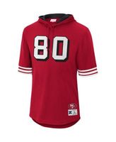 Jerry Rice San Francisco 49ers Mitchell & Ness Retired Player Mesh Name &  Number Hoodie T