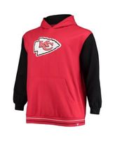 Kansas City Chiefs Color Block Men's Nike NFL Pullover Hoodie.