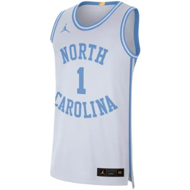 Men's Mitchell & Ness Michael Jordan White North Carolina Tar Heels 1983/84  Authentic Retired Player Jersey