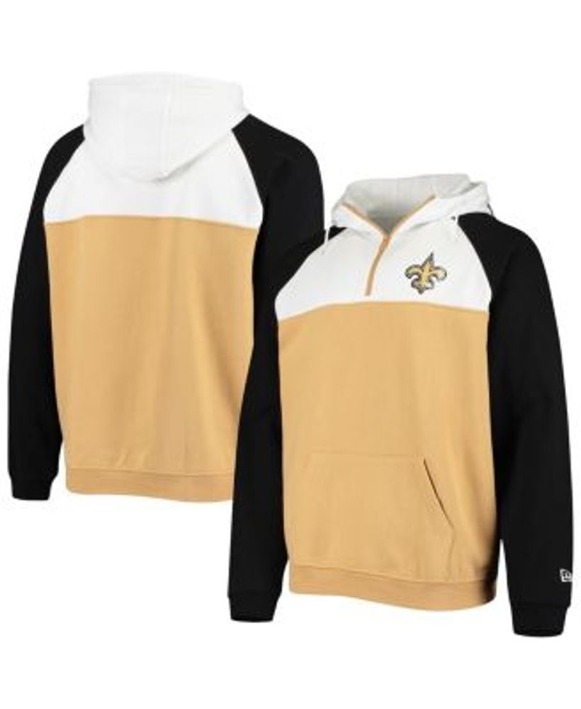 Profile Men's Black and White Pittsburgh Pirates Big Tall Fleece Half-Zip  Hoodie