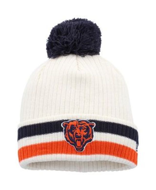 Women's New Era Cream Chicago Bears 2022 Sideline Cuffed Knit Hat