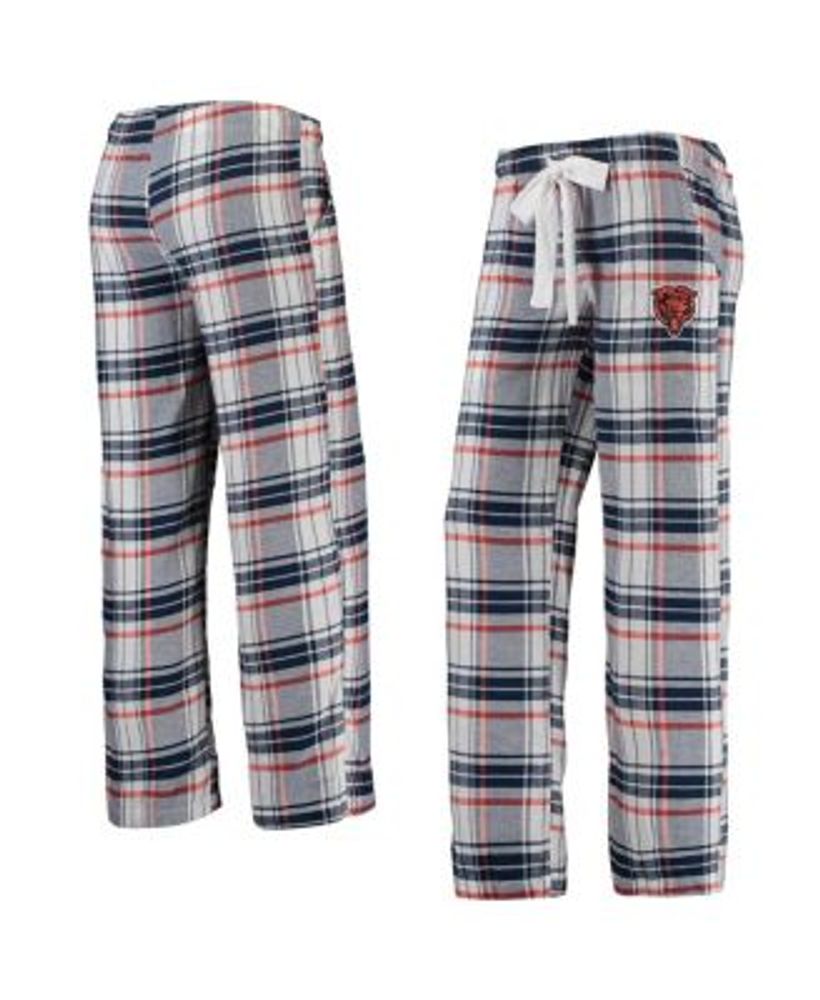 Concepts Sport Men's Chicago Cubs Plaid Flannel Pajama Pants