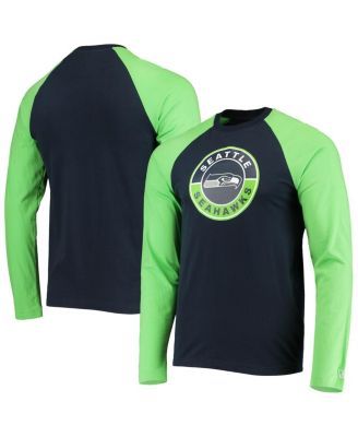 Lids Seattle Seahawks Starter Throwback League Raglan Long Sleeve