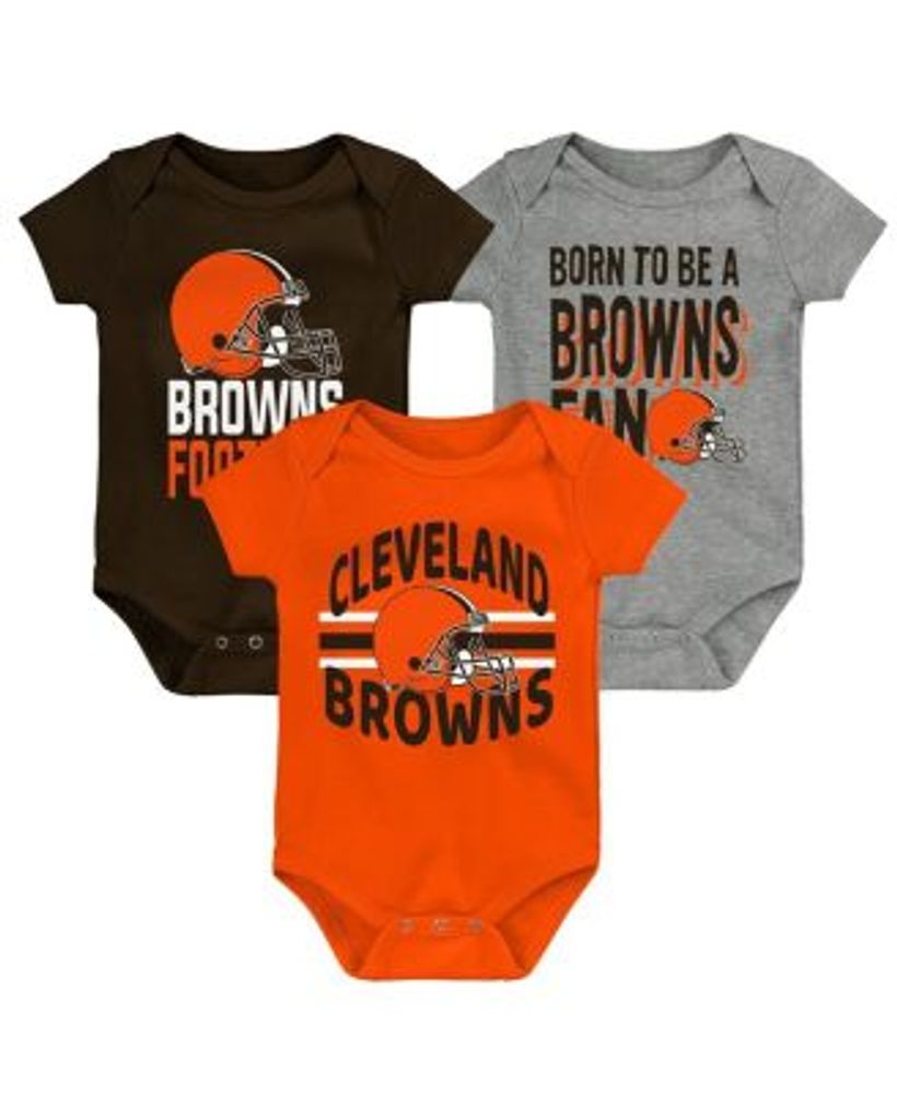 Outerstuff Newborn and Infant Boys and Girls Brown, Orange