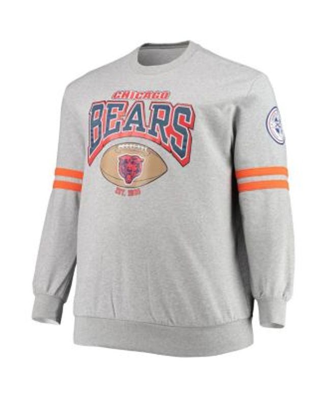 Youth Mitchell & Ness Gray Chicago Bears All Over Long Sleeve T-Shirt