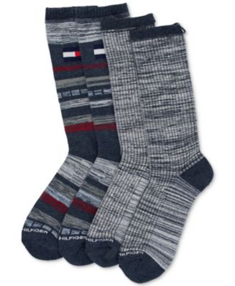 Men's 2-Pk. Stripe Cushioned Boot Socks