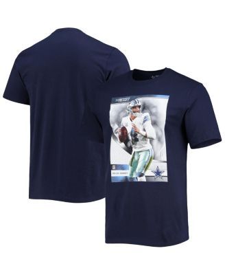 Men's Dallas Cowboys Dak Prescott Jordan Brand Navy Graphic T