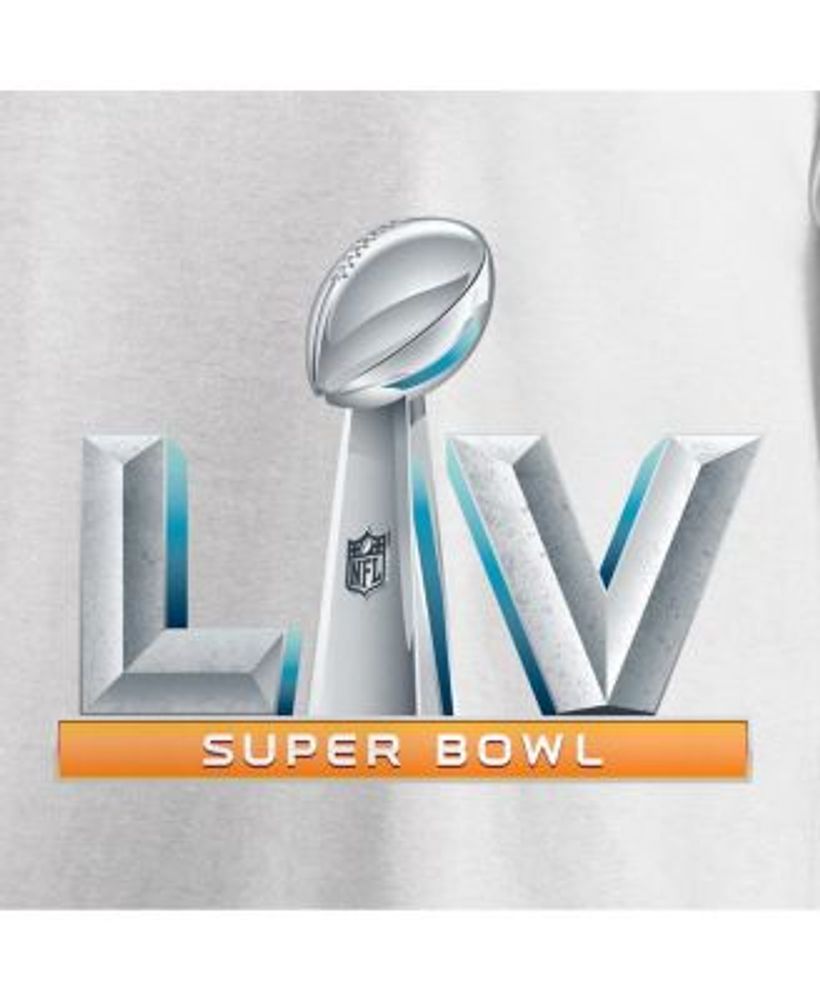 Fanatics Branded Big & Tall Superbowl LV Logo T-Shirt - Heathered Gray