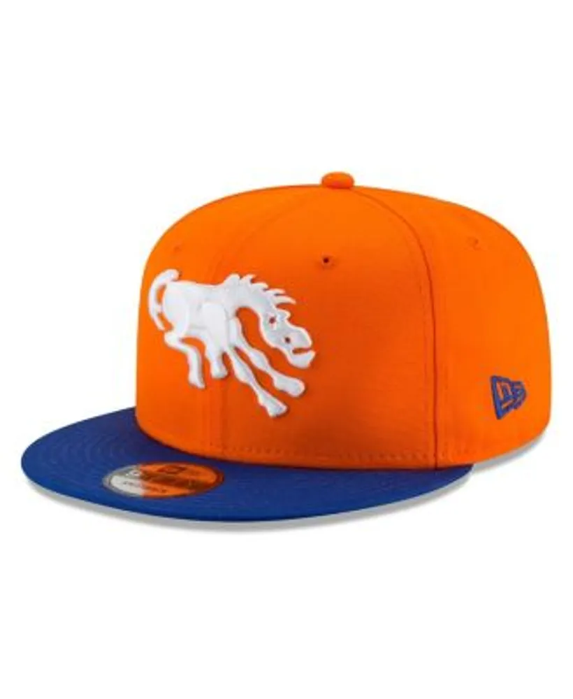 Men's New Era Royal Denver Broncos Throwback 9FIFTY Adjustable