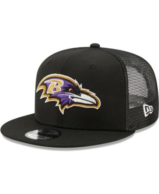 Men's New Era Black Baltimore Ravens Arch 59FIFTY Fitted Hat