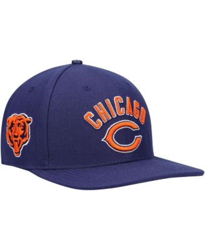 Men's New Era Orange/Navy Chicago Bears Team Script 9FIFTY Snapback Hat