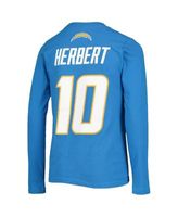 Youth Nike Justin Herbert Powder Blue Los Angeles Chargers Game Jersey