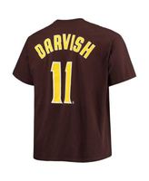 Men's Yu Darvish San Diego Padres Replica White /Brown Home Jersey