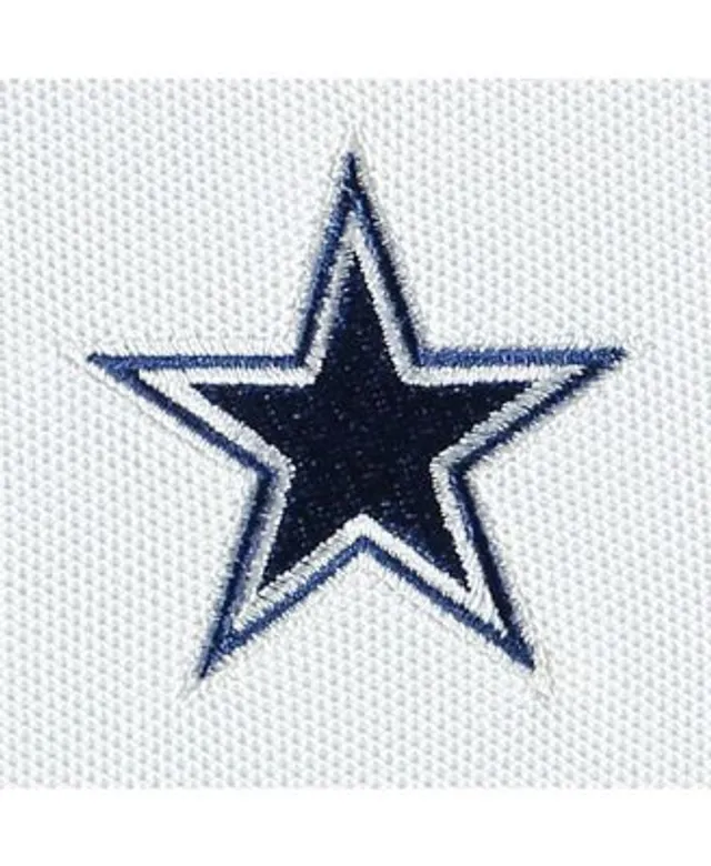 Men's Dallas Cowboys Nike White Sideline Lockup Performance Polo