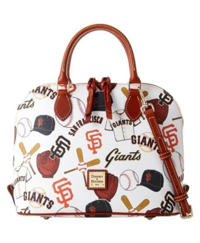 Dooney & Bourke Women's Atlanta Braves Signature Domed Zip Satchel Purse -  Macy's