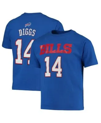 Outerstuff Youth Nike Stefon Diggs Name & Number T-Shirt Buffalo Bills