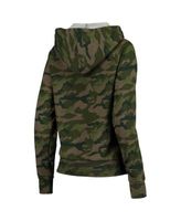 Women's New Era Camo Chicago Bears Raglan Full-Zip Hoodie Size: Large