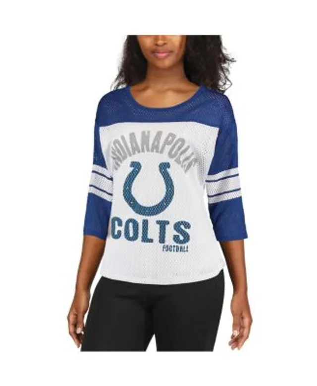 Buy the Womens White Scoop Neck G-III Indianapolis Colts NFL T-Shirt Size  Large