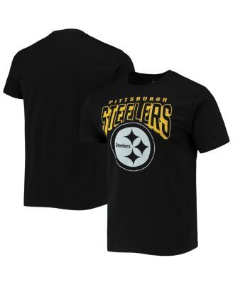 Nike Men's Heathered Gray Pittsburgh Steelers Primary Logo T-Shirt