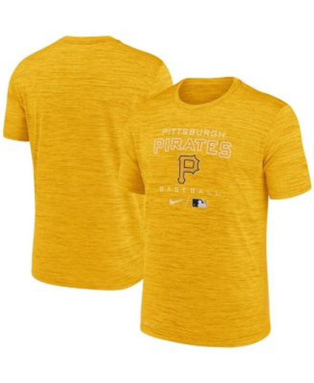 Men's Pittsburgh Pirates Nike Gold MLB Practice T-Shirt