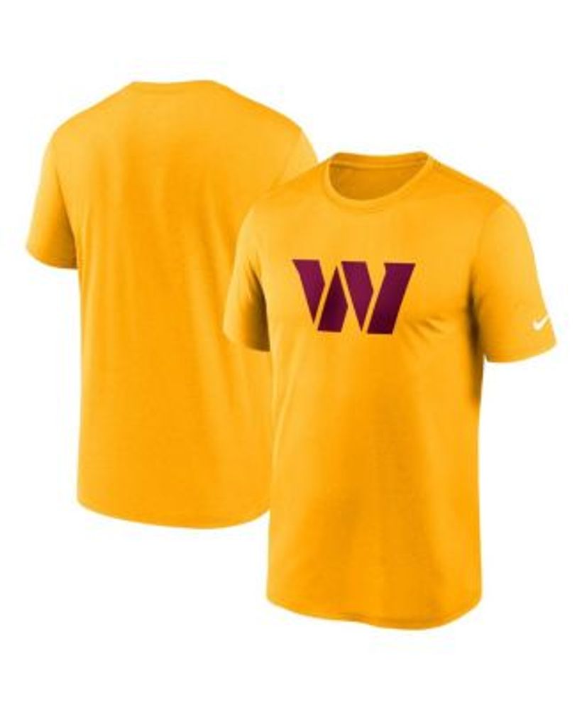 Nike Men's Gold Washington Commanders Essential Legend T-shirt