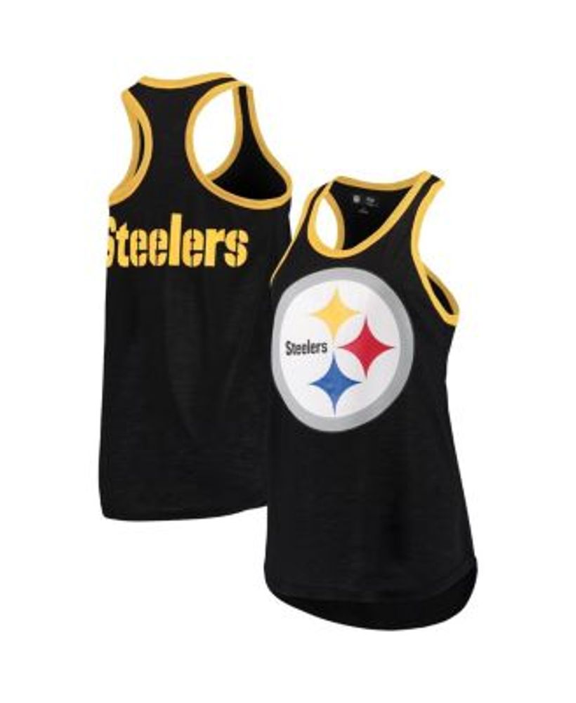 Nike Women's City (NFL Pittsburgh Steelers) Racerback Tank Top in Black, Size: Large | NKYB00A7L-0ZX