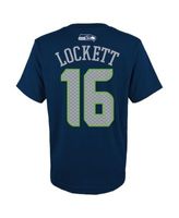 Women's Nike Tyler Lockett Navy Seattle Seahawks Player Jersey